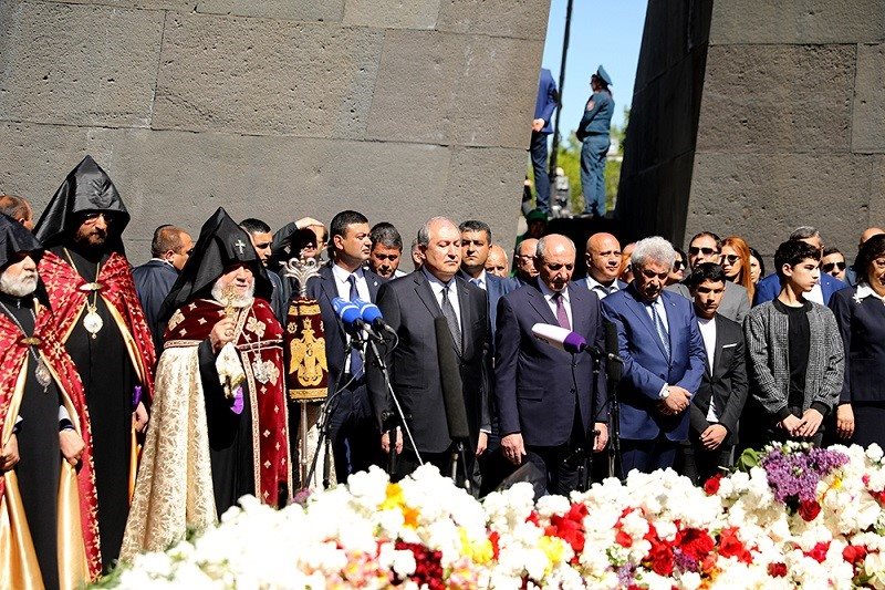 مراسم سالگرد نسل کشی ارمنستان